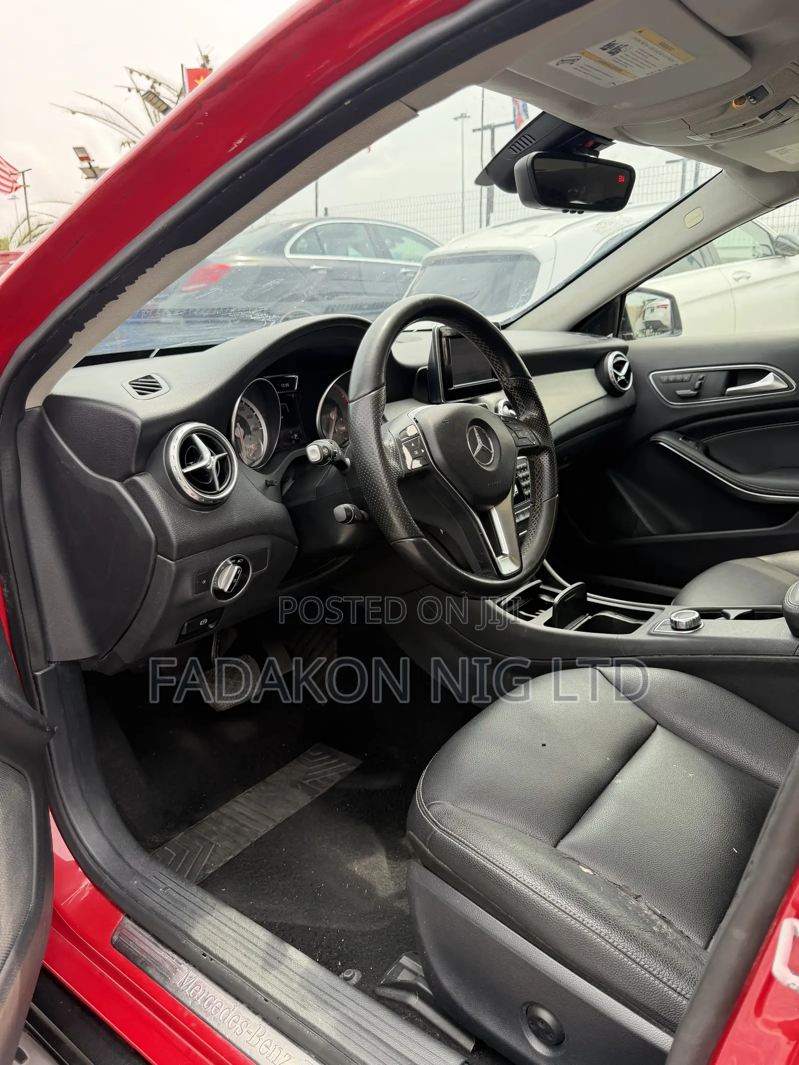 Mercedes-Benz GLA 250 2015 Red