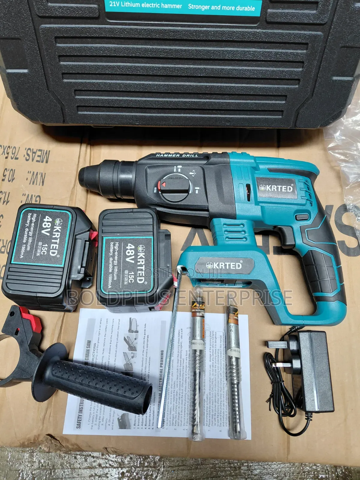 48 Volt KRTED Rotary Hammer Machine