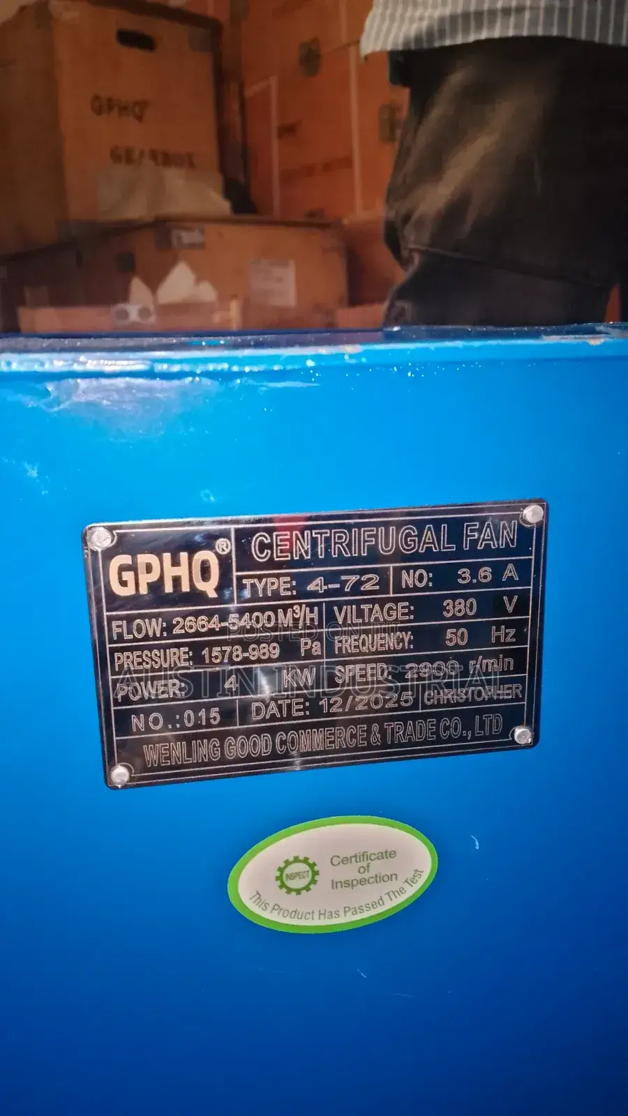 4kw Blower