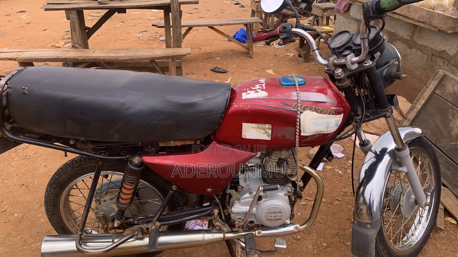 Bajaj Boxer 2019 Red