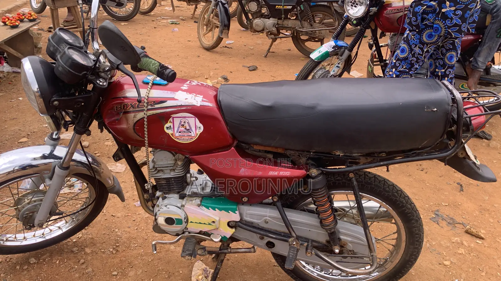 Bajaj Boxer 2019 Red