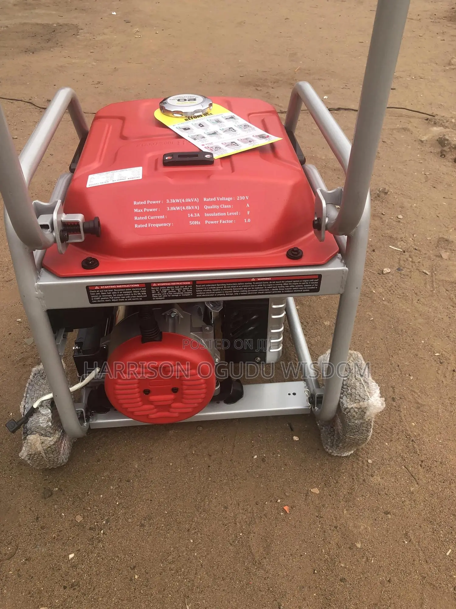 I Power Generator 4.8 Kva Available