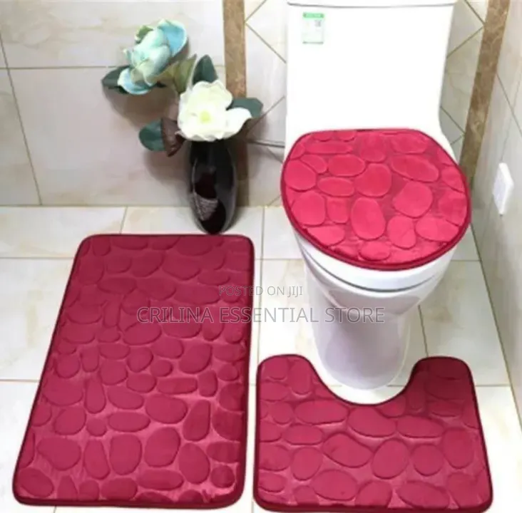 3-Piece Toilet Mat