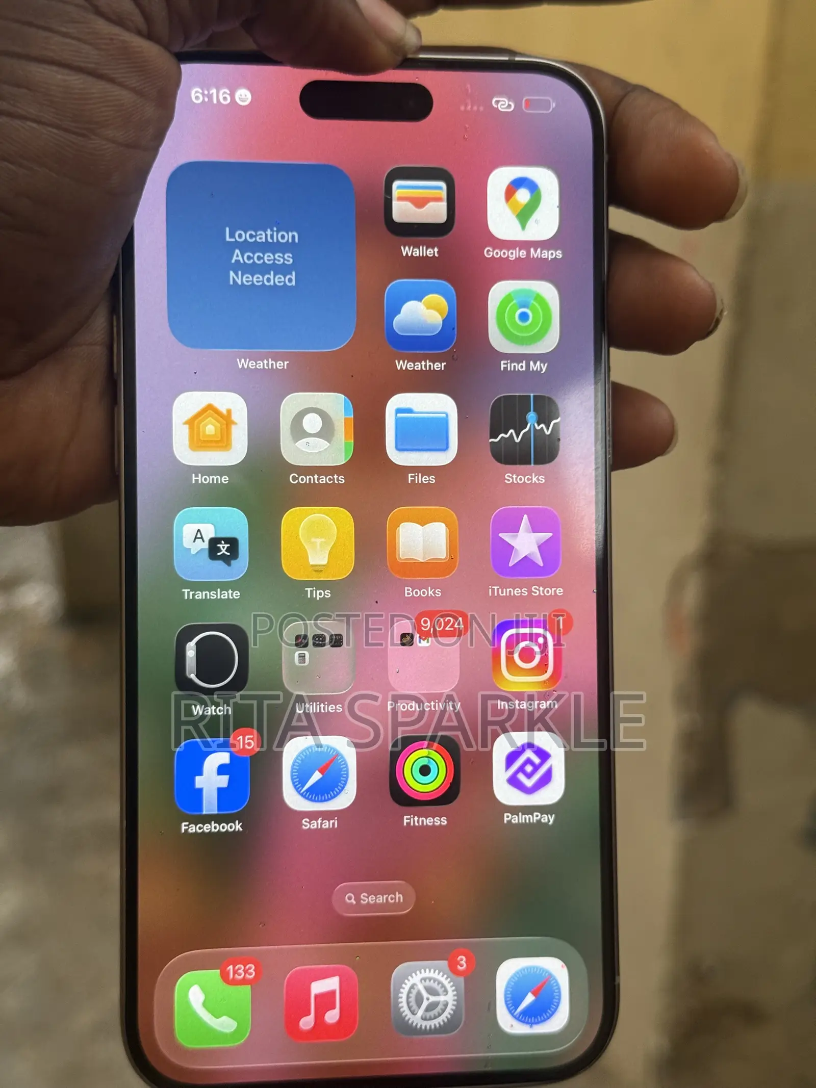 Apple iPhone 15 Pro Max 256 GB Silver