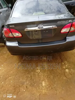 Toyota Corolla 2003 Gray