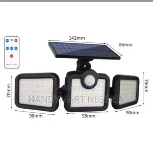 3-Head Rotating Solar Wall Lamp 15% OFF
