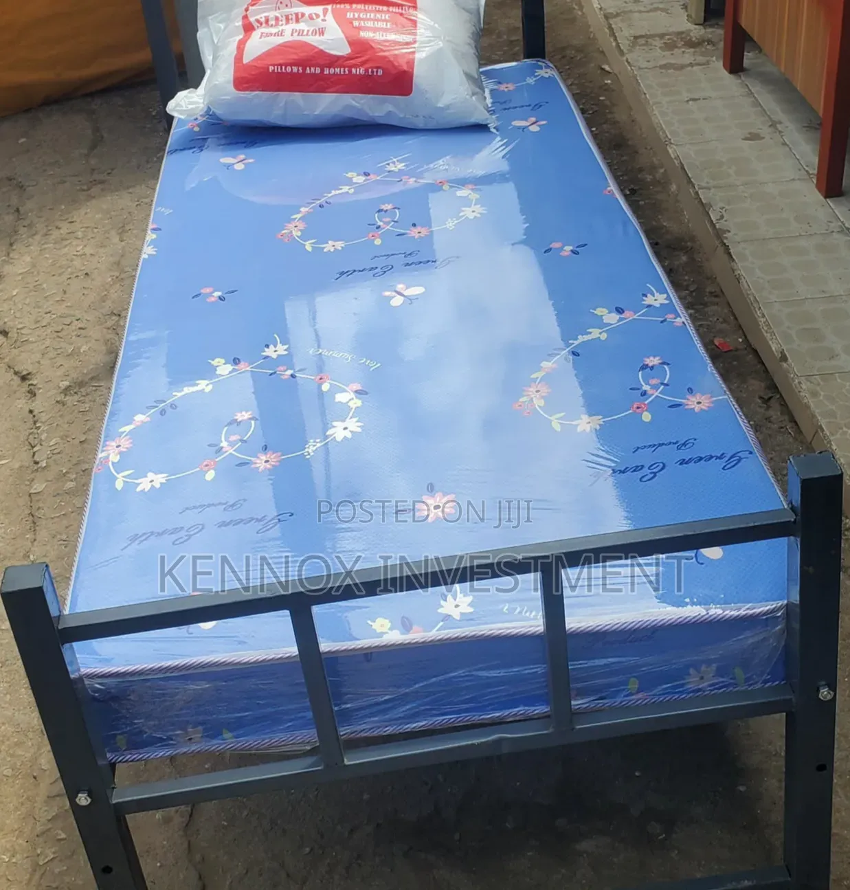 Locally Made 3ft by 6ft Metal Bed 