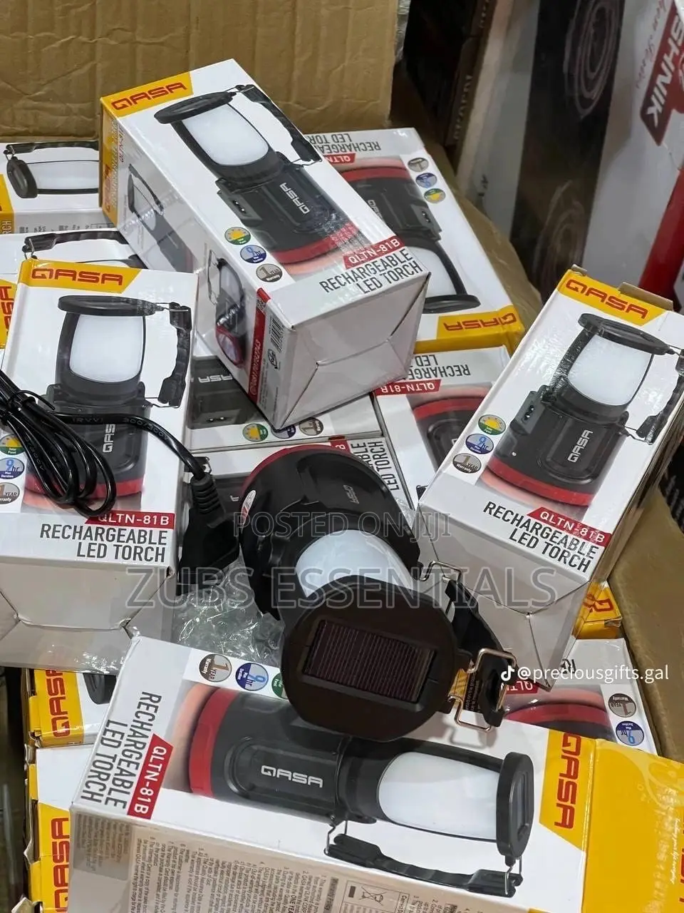 QASA Rechargeable/Solar Lamp