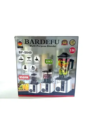 Bardefu 9500W 8-in-1 Multi-Purpose Blender, 2.5L Capacity