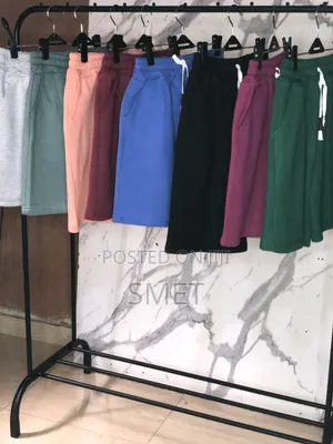 Premium Unisex Sweat Shorts – Casual Cotton Shorts – Multiple Colors