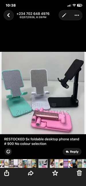 Foldable Mobile Phone Stand