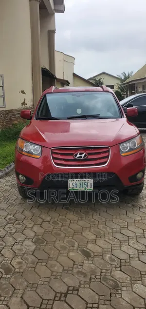 Hyundai Santa Fe Limited 2010 Red