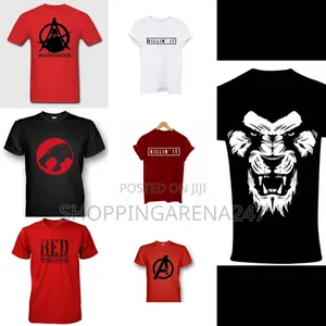 Printed Round Neck T-Shirts