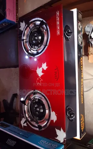 Oma Double Burner Table Gas Cooker