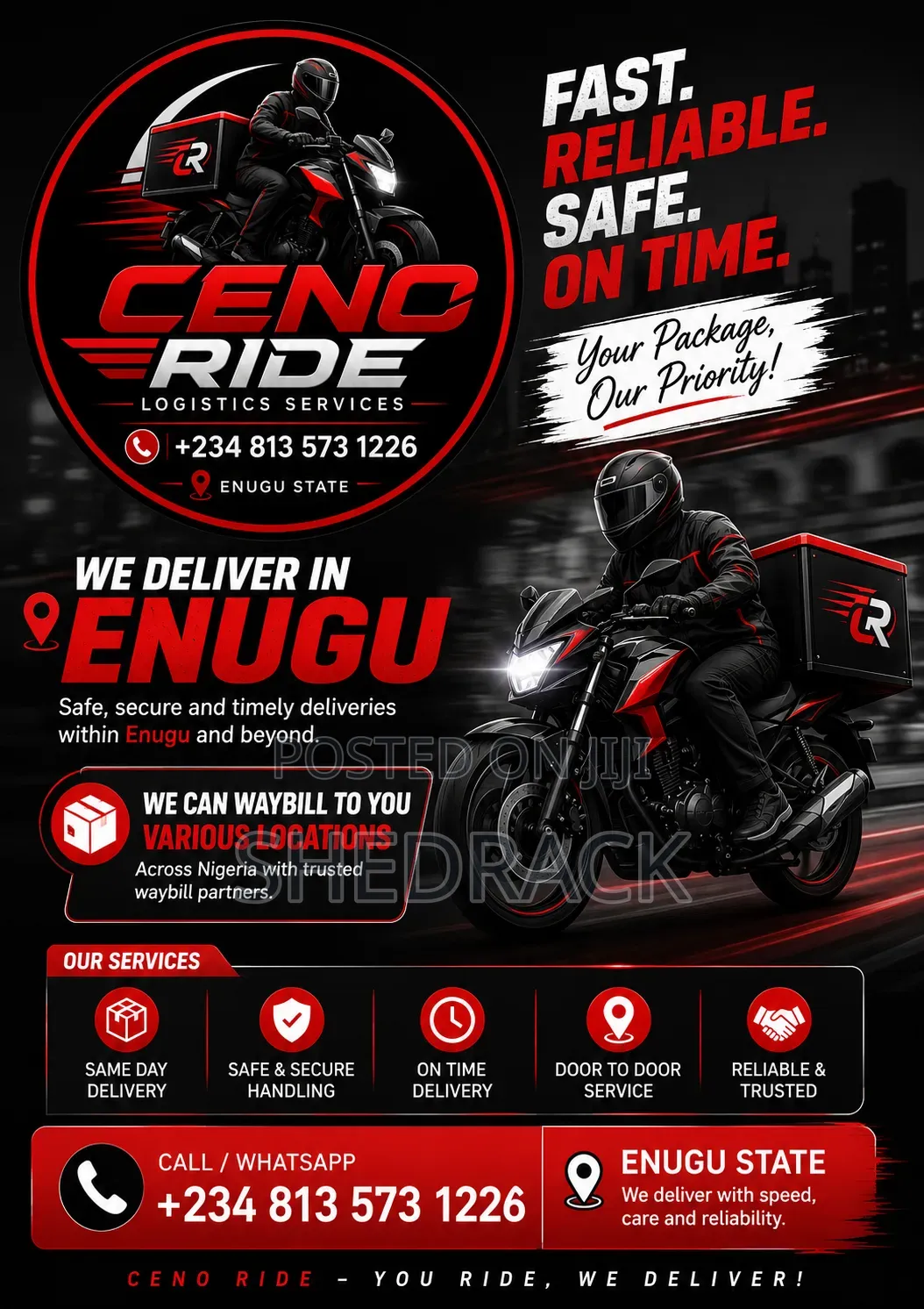 Ceno Ride Logistics