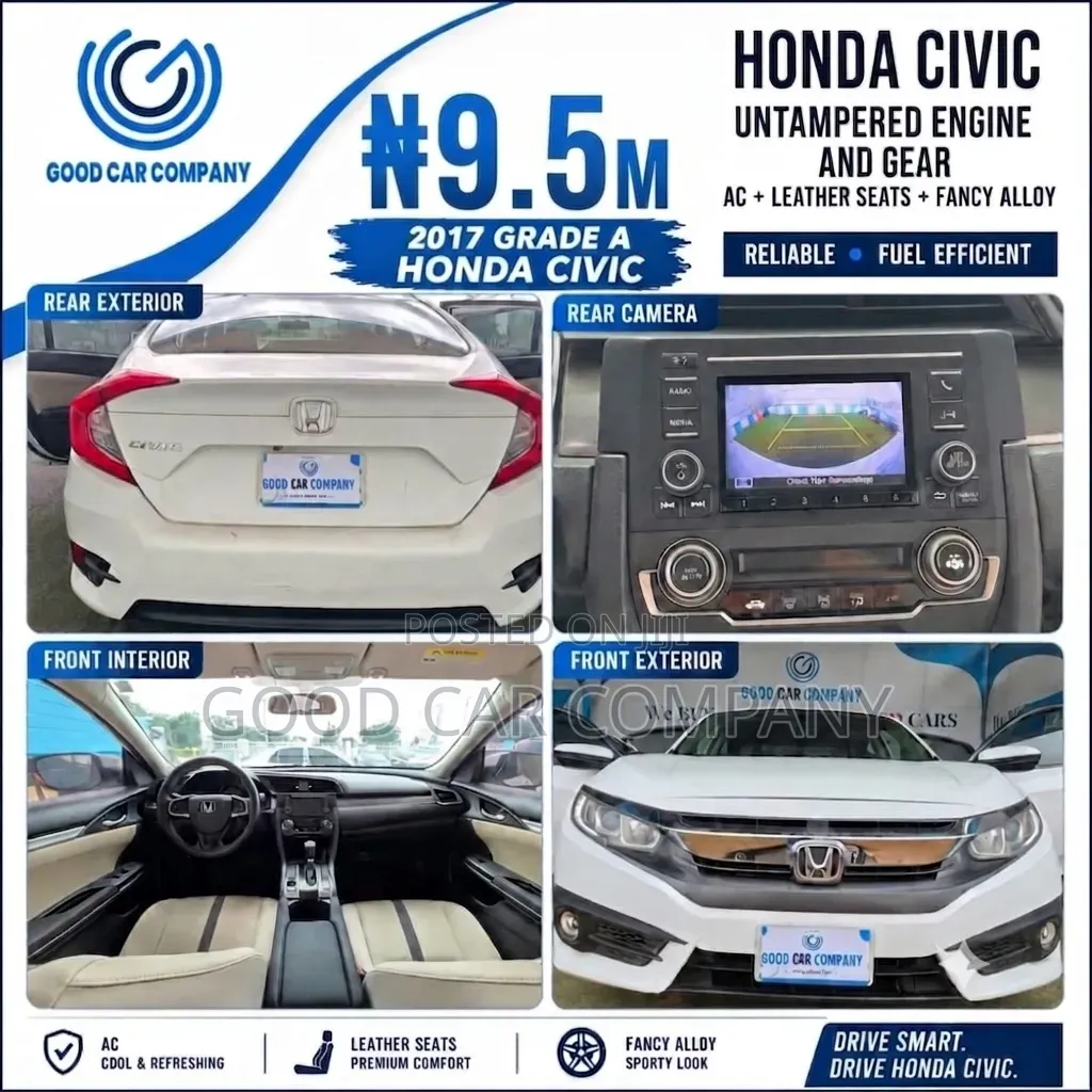 Honda Civic 2017 White