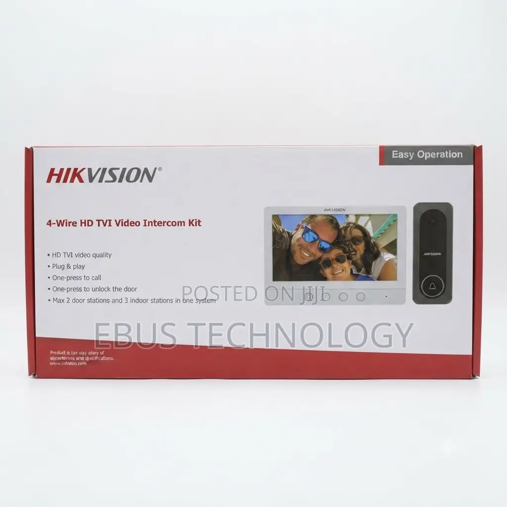Hikvision 1080p Analog Video Intercom Kit (Indoor) – Ds-Kis212