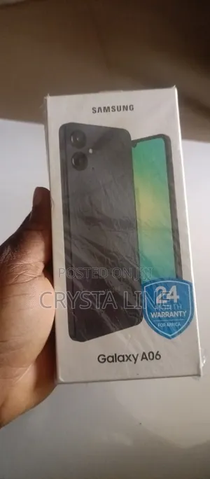 New Samsung Galaxy A06 64 GB Black