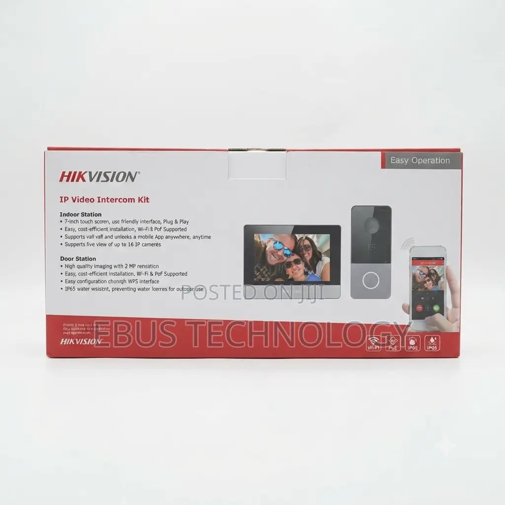 Hikvision 1080p Analog Video Intercom Kit (Outdoor) – Ds-Kis213