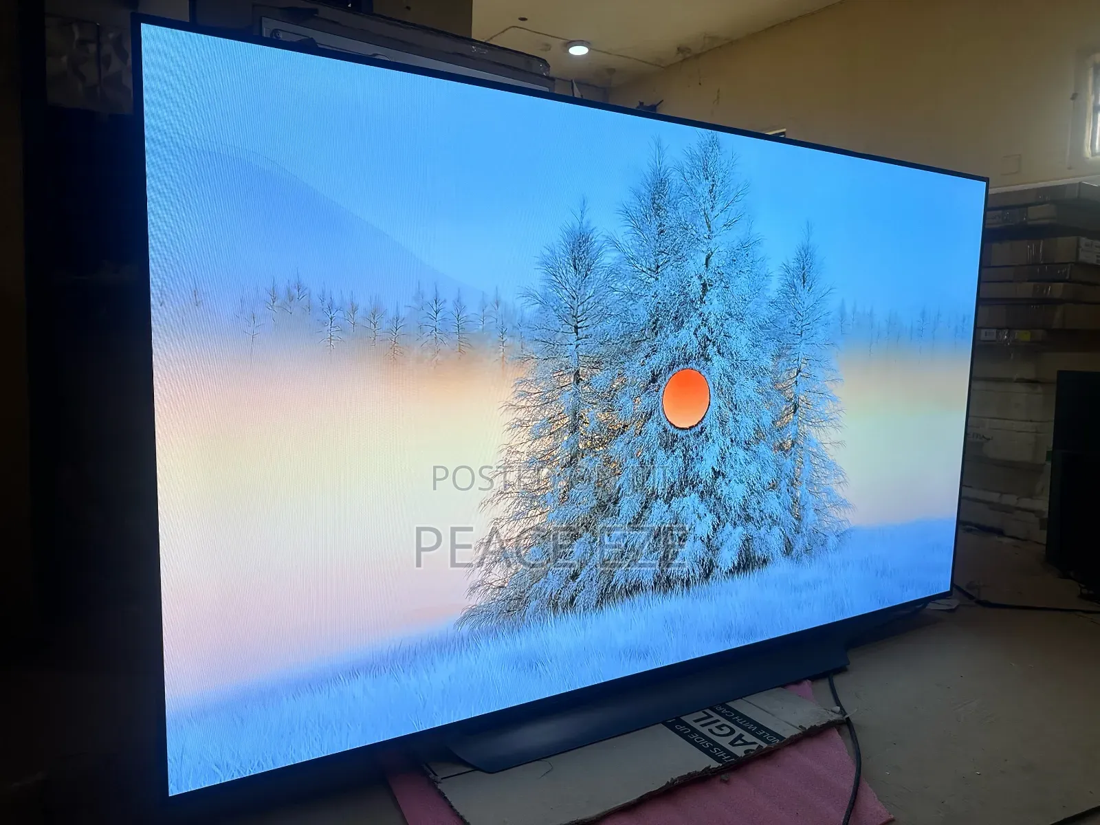 83" LG Oled C4 Display Smart TV Evo Panel