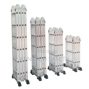 4x5 20ft All Multi Purpose Ladder Aluminum Silver Color