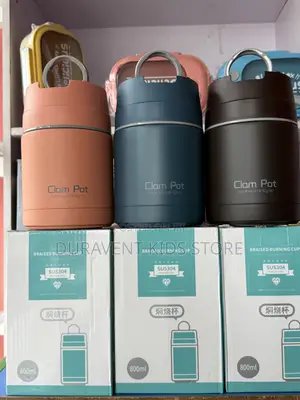 800mls High Quality Clam Pot Flask