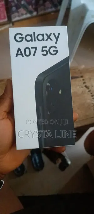 New Samsung Galaxy A07 5G 128 GB Black