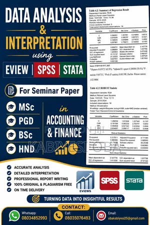 Accounting Thesis Seminar