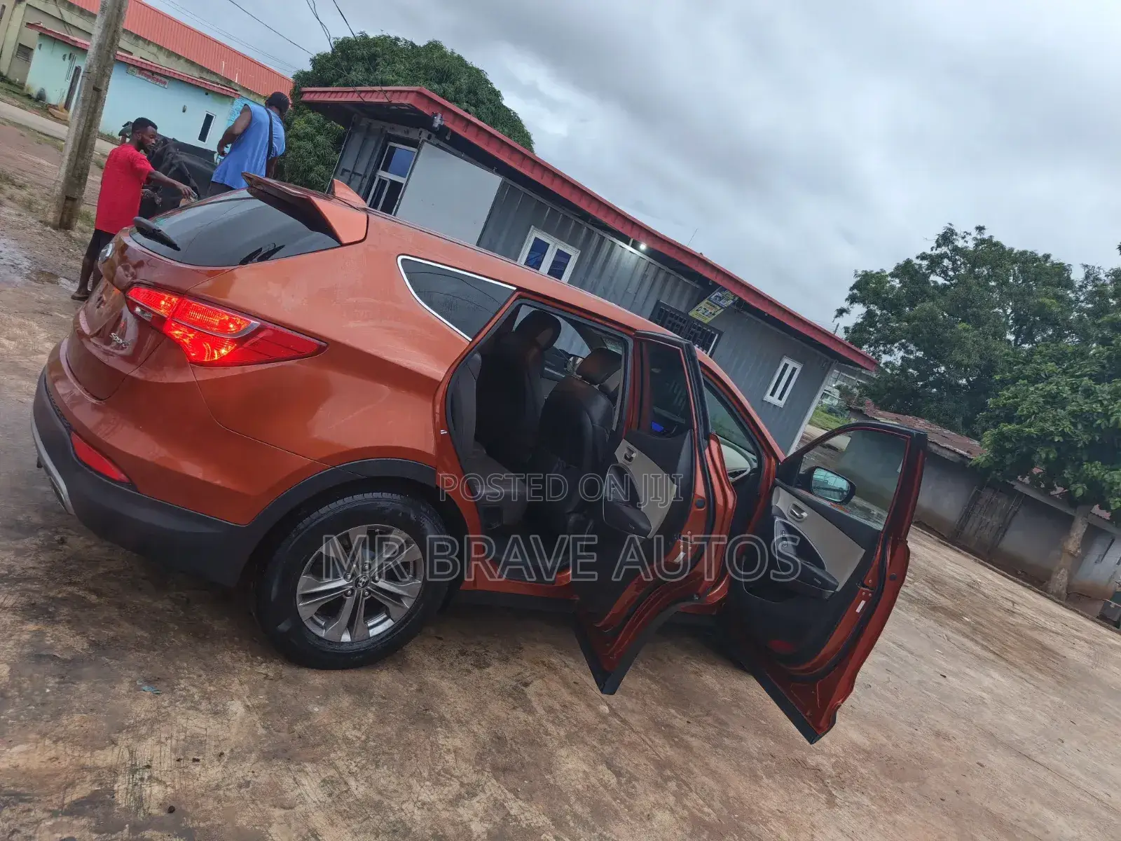 Hyundai Santa Fe 2013 Orange
