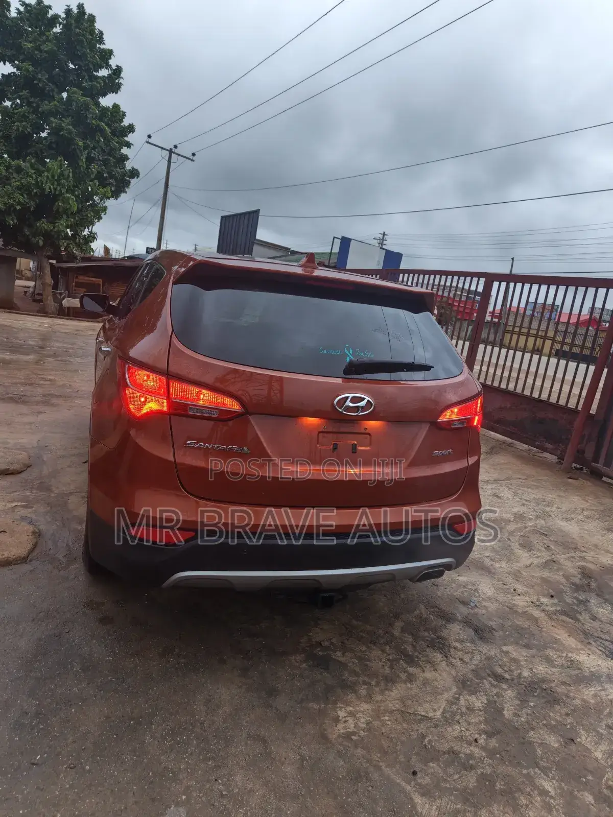 Hyundai Santa Fe 2013 Orange