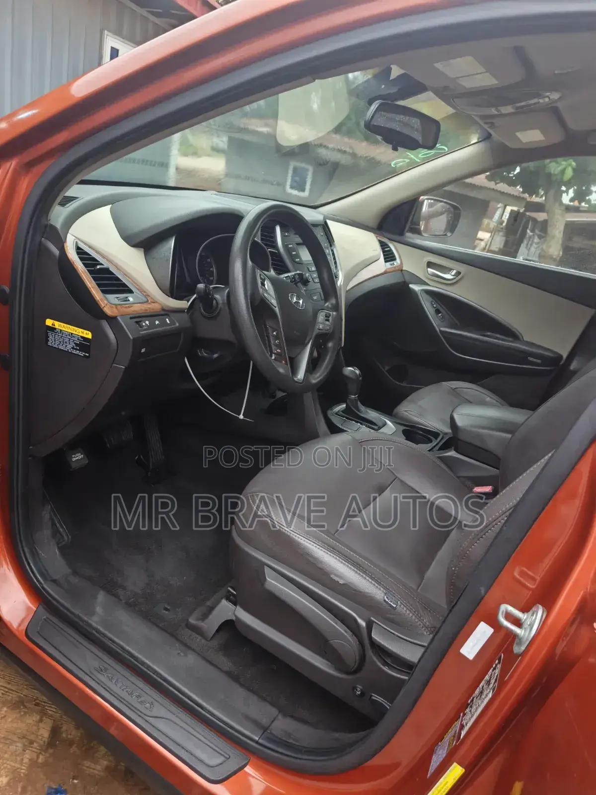 Hyundai Santa Fe 2013 Orange