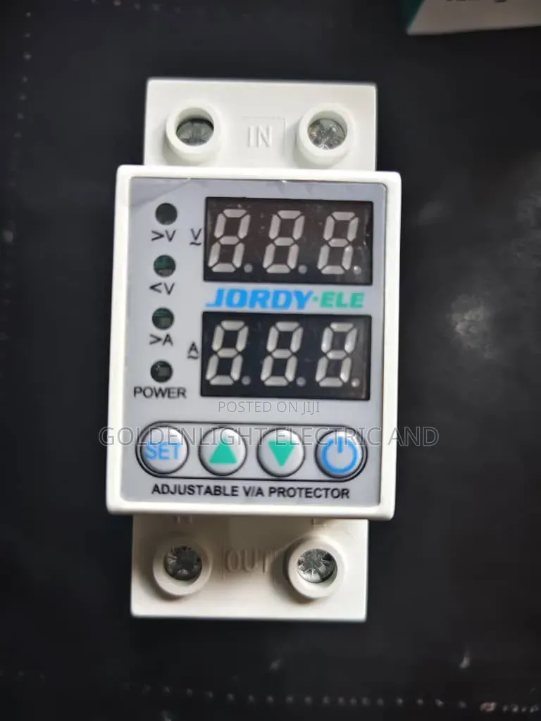 Jordy-Ele Brand, 63-Amp Adjustable Voltage and Current Protector