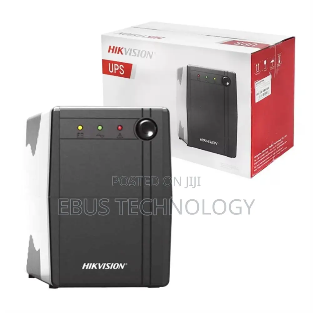 Hikvision 600va / 360w Ups – Ds-Ups600(O-Std)/Uk