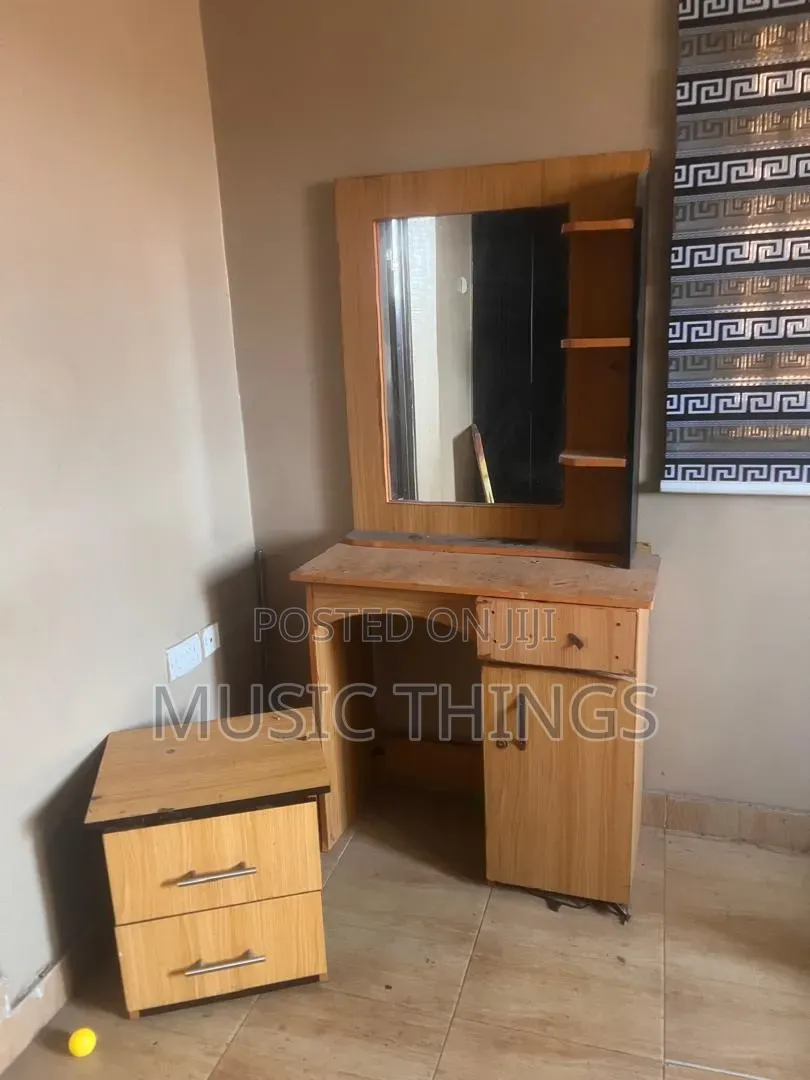 Mirror Shelf and Bedside Stood