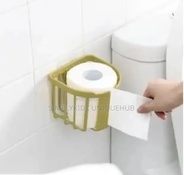 Wall Mount Tissue Paper Holder(Multipurpose Storage)