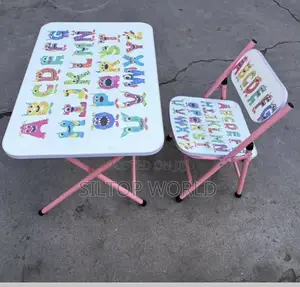 Children Learning Chair and Table