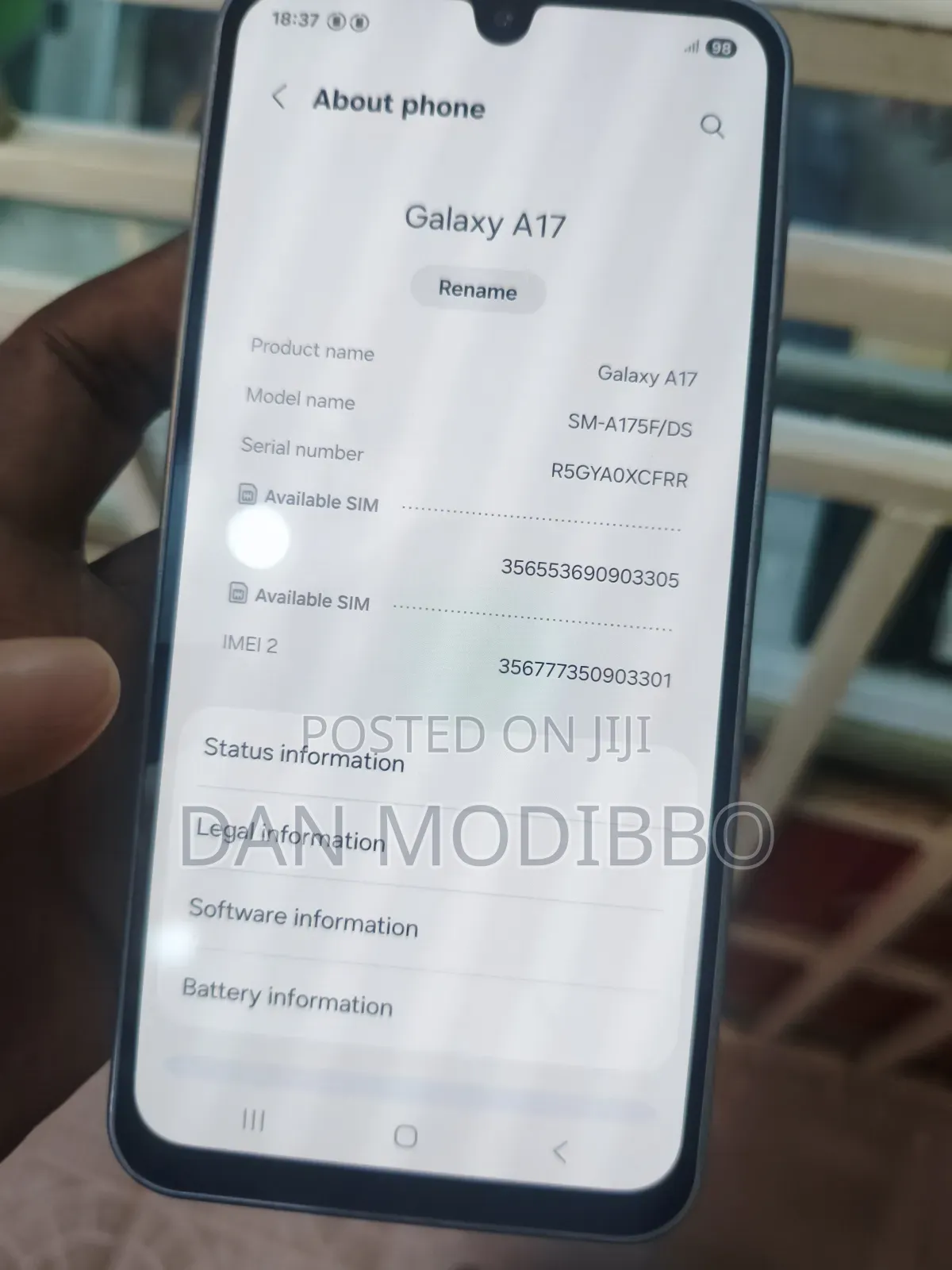 Samsung Galaxy A17 256 GB Silver