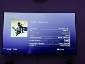 Ghost of Tsushima(Director’s Cut Latest Update) and All PS4 Games Avle