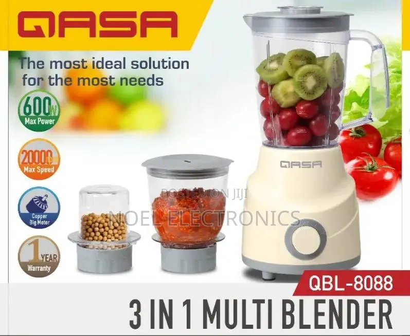 Qasa 3 in 1 Multi Blender