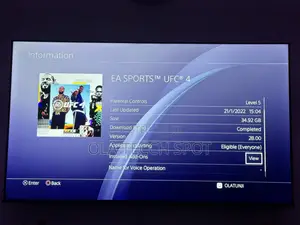 UFC 4(All Fighters and DLC) and Other PS4 Games Is Available