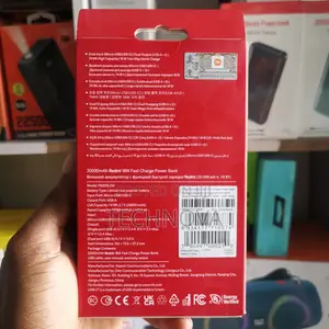 Xiaomi Redmi 20000mAh 18W Fast Charge Power Bank