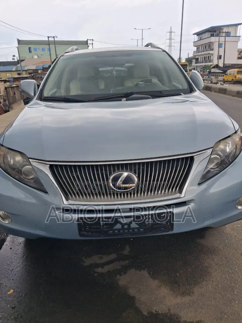 Lexus RX 2012 Blue