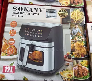 12L Digital Air Fryer Double Heater 2600W Power