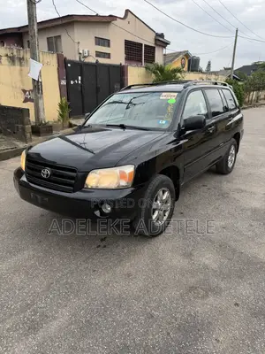Toyota Highlander Sport 4x4 2007 Black