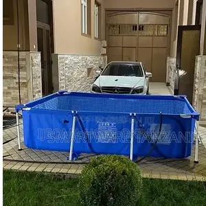 Above Ground Outdoor Rectangular Frame Family Swimming Pool