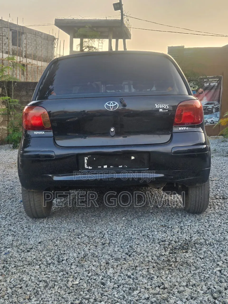 Toyota Yaris 2007 Black