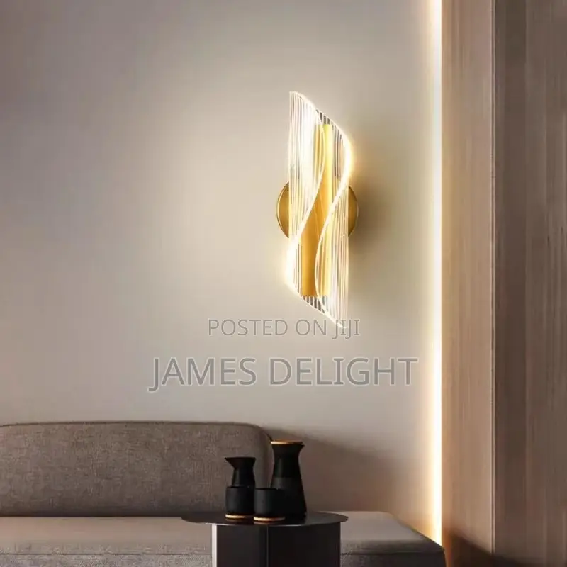 Modern Spiral Acrylic LED Wall Sconce