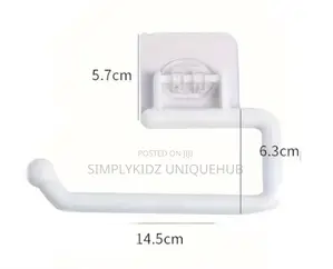 Wall-Mounted Tissue Roll Holder