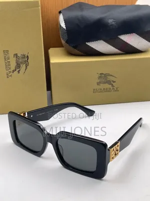 Burberry Inspired Wide Frame Sunglasses