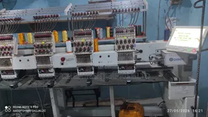Fairly Used 6-Head Embroidery/Monogramming Machine Fully Functional